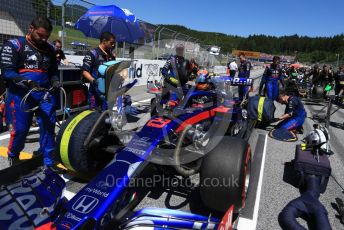 World © Octane Photographic Ltd. Formula 1 – Austrian GP - Grid. Scuderia Toro Rosso STR14 – Daniil Kvyat. Red Bull Ring, Spielberg, Styria, Austria. Sunday 30th June 2019