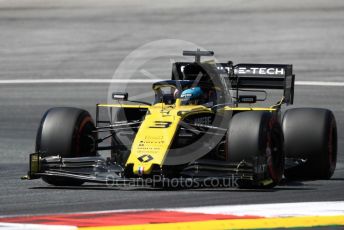 World © Octane Photographic Ltd. Formula 1 – Austrian GP - Practice 1. Renault Sport F1 Team RS19 – Daniel Ricciardo. Red Bull Ring, Spielberg, Styria, Austria. Friday 28th June 2019.