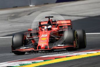 World © Octane Photographic Ltd. Formula 1 – Austrian GP - Practice 1. Scuderia Ferrari SF90 – Sebastian Vettel. Red Bull Ring, Spielberg, Styria, Austria. Friday 28th June 2019.