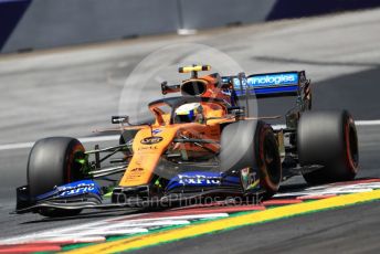 World © Octane Photographic Ltd. Formula 1 – Austrian GP - Practice 1. McLaren MCL34 – Lando Norris. Red Bull Ring, Spielberg, Styria, Austria. Friday 28th June 2019.