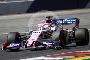 World © Octane Photographic Ltd. Formula 1 – Austrian GP - Practice 1. SportPesa Racing Point RP19 - Sergio Perez. Red Bull Ring, Spielberg, Styria, Austria. Friday 28th June 2019.