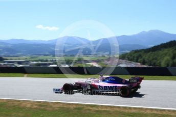 World © Octane Photographic Ltd. Formula 1 – Austrian GP - Practice 1. SportPesa Racing Point RP19 - Sergio Perez. Red Bull Ring, Spielberg, Styria, Austria. Friday 28th June 2019.