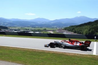 World © Octane Photographic Ltd. Formula 1 – Austrian GP - Practice 1. Alfa Romeo Racing C38 – Kimi Raikkonen. Red Bull Ring, Spielberg, Styria, Austria. Friday 28th June 2019.