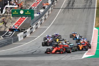World © Octane Photographic Ltd. Formula 1 – Austrian GP - Race. Scuderia Ferrari SF90 – Sebastian Vettel. Red Bull Ring, Spielberg, Styria, Austria. Sunday 30th June 2019