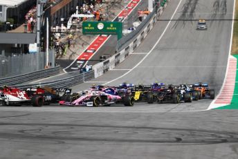 World © Octane Photographic Ltd. Formula 1 – Austrian GP - Race. SportPesa Racing Point RP19 - Sergio Perez. Red Bull Ring, Spielberg, Styria, Austria. Sunday 30th June 2019