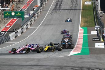 World © Octane Photographic Ltd. Formula 1 – Austrian GP - Race. SportPesa Racing Point RP19 – Lance Stroll. Red Bull Ring, Spielberg, Styria, Austria. Sunday 30th June 2019