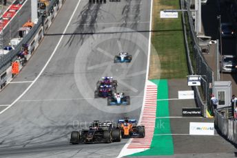 World © Octane Photographic Ltd. Formula 1 – Austrian GP - Race. Rich Energy Haas F1 Team VF19 – Romain Grosjean. Red Bull Ring, Spielberg, Styria, Austria. Sunday 30th June 2019