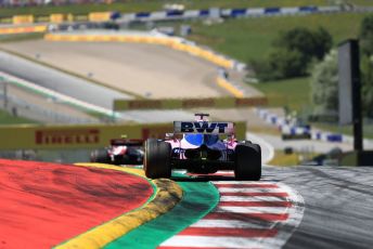 World © Octane Photographic Ltd. Formula 1 – Austrian GP - Race. SportPesa Racing Point RP19 - Sergio Perez. Red Bull Ring, Spielberg, Styria, Austria. Sunday 30th June 2019