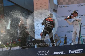 World © Octane Photographic Ltd. Formula 1 – Austrian GP - Podium. Mercedes AMG Petronas Motorsport AMG F1 W10 EQ Power+ - Valtteri Bottas. Red Bull Ring, Spielberg, Styria, Austria. Sunday 30th June 2019