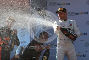 World © Octane Photographic Ltd. Formula 1 – Austrian GP - Podium. Mercedes AMG Petronas Motorsport AMG F1 W10 EQ Power+ - Valtteri Bottas. Red Bull Ring, Spielberg, Styria, Austria. Sunday 30th June 2019