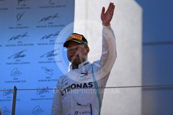 World © Octane Photographic Ltd. Formula 1 – Austrian GP - Podium. Mercedes AMG Petronas Motorsport AMG F1 W10 EQ Power+ - Valtteri Bottas. Red Bull Ring, Spielberg, Styria, Austria. Sunday 30th June 2019