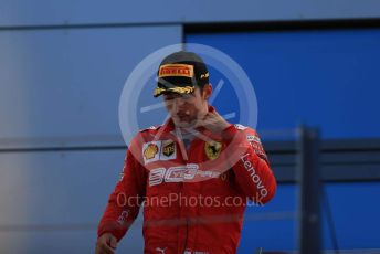 World © Octane Photographic Ltd. Formula 1 – Austrian GP - Podium. Scuderia Ferrari SF90 – Charles Leclerc. Red Bull Ring, Spielberg, Styria, Austria. Sunday 30th June 2019