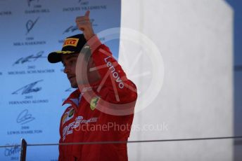World © Octane Photographic Ltd. Formula 1 – Austrian GP - Podium. Scuderia Ferrari SF90 – Charles Leclerc. Red Bull Ring, Spielberg, Styria, Austria. Sunday 30th June 2019