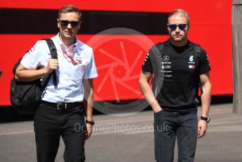 World © Octane Photographic Ltd. Formula 1 – Austrian GP - Paddock. Mercedes AMG Petronas Motorsport AMG F1 W10 EQ Power+ - Valtteri Bottas. Red Bull Ring, Spielberg, Styria, Austria. Sunday 30th June 2019