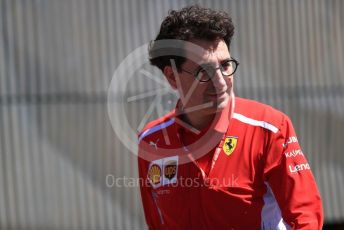 World © Octane Photographic Ltd. Formula 1 - Austrian GP - Paddock. Mattia Binotto – Team Principal of Scuderia Ferrari. Red Bull Ring, Spielberg, Styria, Austria. Sunday 30th June 2019