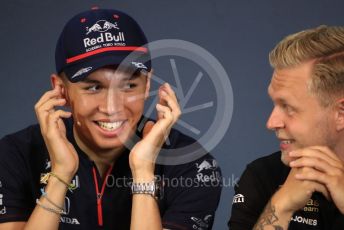 World © Octane Photographic Ltd. Formula 1 – Austrian GP - Paddock. FIA Drivers Press Conference. Scuderia Toro Rosso STR14 – Alexander Albon. Red Bull Ring, Spielberg, Styria, Austria. Thursday 27th June 2019.