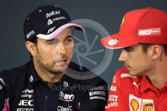 World © Octane Photographic Ltd. Formula 1 – Austrian GP - Paddock. FIA Drivers Press Conference. SportPesa Racing Point RP19 - Sergio Perez. Red Bull Ring, Spielberg, Styria, Austria. Thursday 27th June 2019.