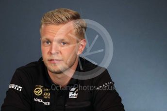 World © Octane Photographic Ltd. Formula 1 – Austrian GP - Paddock. FIA Drivers Press Conference. Rich Energy Haas F1 Team VF19 – Kevin Magnussen. Red Bull Ring, Spielberg, Styria, Austria. Thursday 27th June 2019.