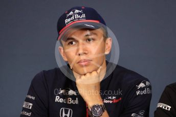 World © Octane Photographic Ltd. Formula 1 – Austrian GP - Paddock. FIA Drivers Press Conference. Scuderia Toro Rosso STR14 – Alexander Albon. Red Bull Ring, Spielberg, Styria, Austria. Thursday 27th June 2019.