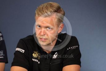 World © Octane Photographic Ltd. Formula 1 – Austrian GP - Paddock. FIA Drivers Press Conference. Rich Energy Haas F1 Team VF19 – Kevin Magnussen. Red Bull Ring, Spielberg, Styria, Austria. Thursday 27th June 2019.
