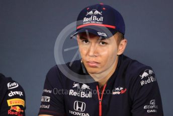 World © Octane Photographic Ltd. Formula 1 – Austrian GP - Paddock. FIA Drivers Press Conference. Scuderia Toro Rosso STR14 – Alexander Albon. Red Bull Ring, Spielberg, Styria, Austria. Thursday 27th June 2019.