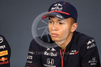 World © Octane Photographic Ltd. Formula 1 – Austrian GP - Paddock. FIA Drivers Press Conference. Scuderia Toro Rosso STR14 – Alexander Albon. Red Bull Ring, Spielberg, Styria, Austria. Thursday 27th June 2019.