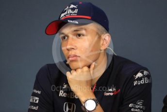 World © Octane Photographic Ltd. Formula 1 – Austrian GP - Paddock. FIA Drivers Press Conference. Scuderia Toro Rosso STR14 – Alexander Albon. Red Bull Ring, Spielberg, Styria, Austria. Thursday 27th June 2019.