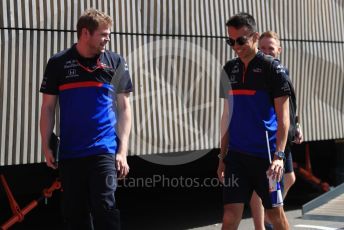 World © Octane Photographic Ltd. Formula 1 – Austrian GP - Paddock. Scuderia Toro Rosso STR14 – Alexander Albon. Red Bull Ring, Spielberg, Styria, Austria. Thursday 27th June 2019.