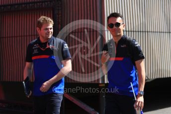 World © Octane Photographic Ltd. Formula 1 – Austrian GP - Paddock. Scuderia Toro Rosso STR14 – Alexander Albon. Red Bull Ring, Spielberg, Styria, Austria. Thursday 27th June 2019.