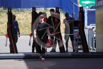 World © Octane Photographic Ltd. Formula 1 – Austrian GP - Paddock. Alfa Romeo Racing C38 – Kimi Raikkonen. Red Bull Ring, Spielberg, Styria, Austria. Thursday 27th June 2019.