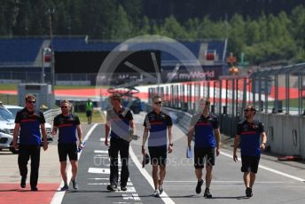 World © Octane Photographic Ltd. Formula 1 – Austrian GP - Pit Lane. Scuderia Toro Rosso STR14 – Alexander Albon. Red Bull Ring, Spielberg, Styria, Austria. Thursday 27th June 2019.