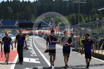 World © Octane Photographic Ltd. Formula 1 – Austrian GP - Pit Lane. Scuderia Toro Rosso STR14 – Alexander Albon. Red Bull Ring, Spielberg, Styria, Austria. Thursday 27th June 2019.