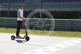 World © Octane Photographic Ltd. Formula 1 – Austrian GP - Track Walk. McLaren MCL34 – Lando Norris. Red Bull Ring, Spielberg, Styria, Austria. Thursday 27th June 2019.