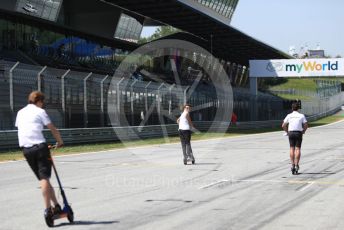 World © Octane Photographic Ltd. Formula 1 – Austrian GP - Track Walk. McLaren MCL34 – Lando Norris. Red Bull Ring, Spielberg, Styria, Austria. Thursday 27th June 2019.