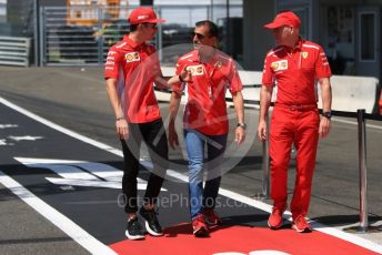 World © Octane Photographic Ltd. Formula 1 – Austrian GP. Pit Lane. Scuderia Ferrari SF90 – Charles Leclerc. Red Bull Ring, Spielberg, Styria, Austria. Thursday 27th June 2019.