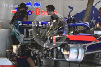 World © Octane Photographic Ltd. Formula 1 – Austrian GP - Pit Lane. Scuderia Toro Rosso STR14. Red Bull Ring, Spielberg, Styria, Austria. Thursday 27th June 2019.