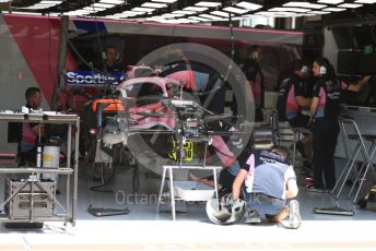 World © Octane Photographic Ltd. Formula 1 – Austrian GP - Pit Lane. SportPesa Racing Point RP19. Red Bull Ring, Spielberg, Styria, Austria. Thursday 27th June 2019.