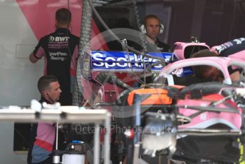 World © Octane Photographic Ltd. Formula 1 – Austrian GP - Pit Lane. SportPesa Racing Point RP19. Red Bull Ring, Spielberg, Styria, Austria. Thursday 27th June 2019.