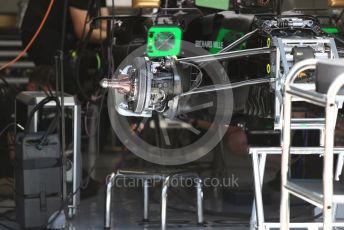 World © Octane Photographic Ltd. Formula 1 – Austrian GP - Pit Lane. Rich Energy Haas F1 Team VF19. Red Bull Ring, Spielberg, Styria, Austria. Thursday 27th June 2019.