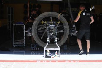 World © Octane Photographic Ltd. Formula 1 – Austrian GP - Pit Lane. Renault Sport F1 Team RS19. Red Bull Ring, Spielberg, Styria, Austria. Thursday 27th June 2019.