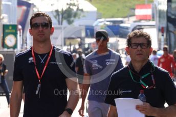 World © Octane Photographic Ltd. Formula 1 – Austrian GP - Paddock. Nicholas Latifi. Red Bull Ring, Spielberg, Styria, Austria. Thursday 27th June 2019.