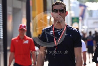 World © Octane Photographic Ltd. Formula 1 – Austrian GP - Paddock. Nicholas Latifi. Red Bull Ring, Spielberg, Styria, Austria. Thursday 27th June 2019.