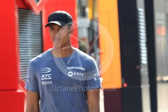 World © Octane Photographic Ltd. Formula 1 – Austrian GP - Paddock. Prema Racing - Sean Gelael. Red Bull Ring, Spielberg, Styria, Austria. Thursday 27th June 2019.