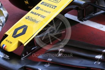 World © Octane Photographic Ltd. Formula 1 – Austrian GP - Paddock. Renault Sport F1 Team RS19. Red Bull Ring, Spielberg, Styria, Austria. Thursday 27th June 2019.