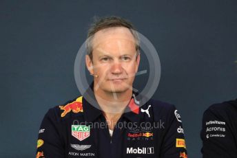 World © Octane Photographic Ltd. Formula 1 - Austrian GP – Friday FIA Team Press Conference. Paul Monaghan - Chief Engineer of Red Bull Racing. Red Bull Ring, Spielberg, Styria, Austria. Thursday 27th June 2019.