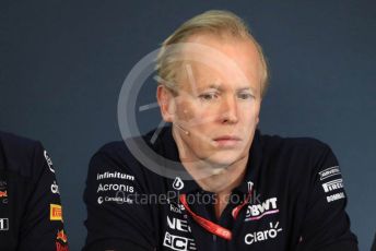 World © Octane Photographic Ltd. Formula 1 - Austrian GP – Friday FIA Team Press Conference. Andrew (Andy) Green - Technical Director at SportPesa Racing Point. Red Bull Ring, Spielberg, Styria, Austria. Thursday 27th June 2019.