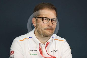 World © Octane Photographic Ltd. Formula 1 - Austrian GP – Friday FIA Team Press Conference. Andreas Seidl - Team Principal at McLaren. Red Bull Ring, Spielberg, Styria, Austria. Thursday 27th June 2019.