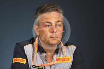 World © Octane Photographic Ltd. Formula 1 - Austrian GP – Friday FIA Team Press Conference. Mario Isola – Pirelli Head of Car Racing. Red Bull Ring, Spielberg, Styria, Austria. Thursday 27th June 2019.