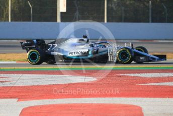 World © Octane Photographic Ltd. Formula 1 – Winter Testing - Test 1 - Day 1. Mercedes AMG Petronas Motorsport AMG F1 W10 EQ Power+ - Valtteri Bottas. Circuit de Barcelona-Catalunya. Monday 18th February 2019.
