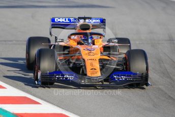World © Octane Photographic Ltd. Formula 1 – Winter Testing - Test 1 - Day 1. McLaren MCL34 – Carlos Sainz. Circuit de Barcelona-Catalunya. Monday 18th February 2019.